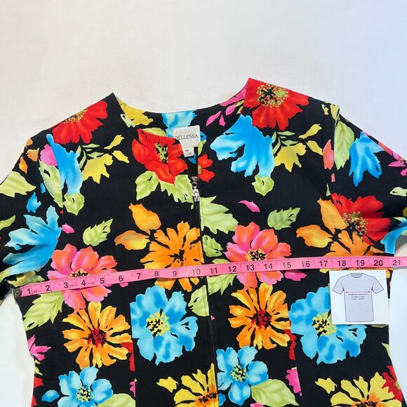 🌈Bellessa 16 Floral Jacket - Garden Party Glam & Feminine Fun, Eye-Catching✨ - Picture 7 of 12